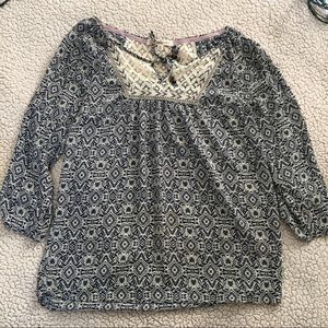Peasant Top Blouse